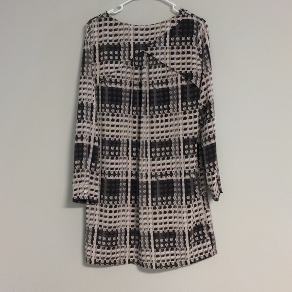 Thakoon for Design Nation Black and‎ White Long Sleeve Dress Size Small - Picture 7 of 16